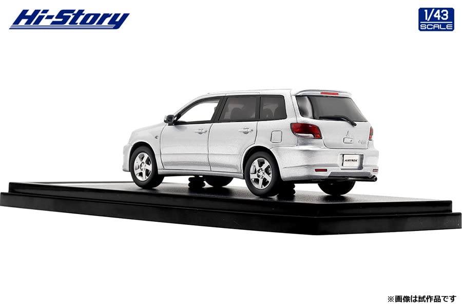 Hi Story 1/43 Mitsubishi Air Trek TURBO-R (2002) Silver Finished